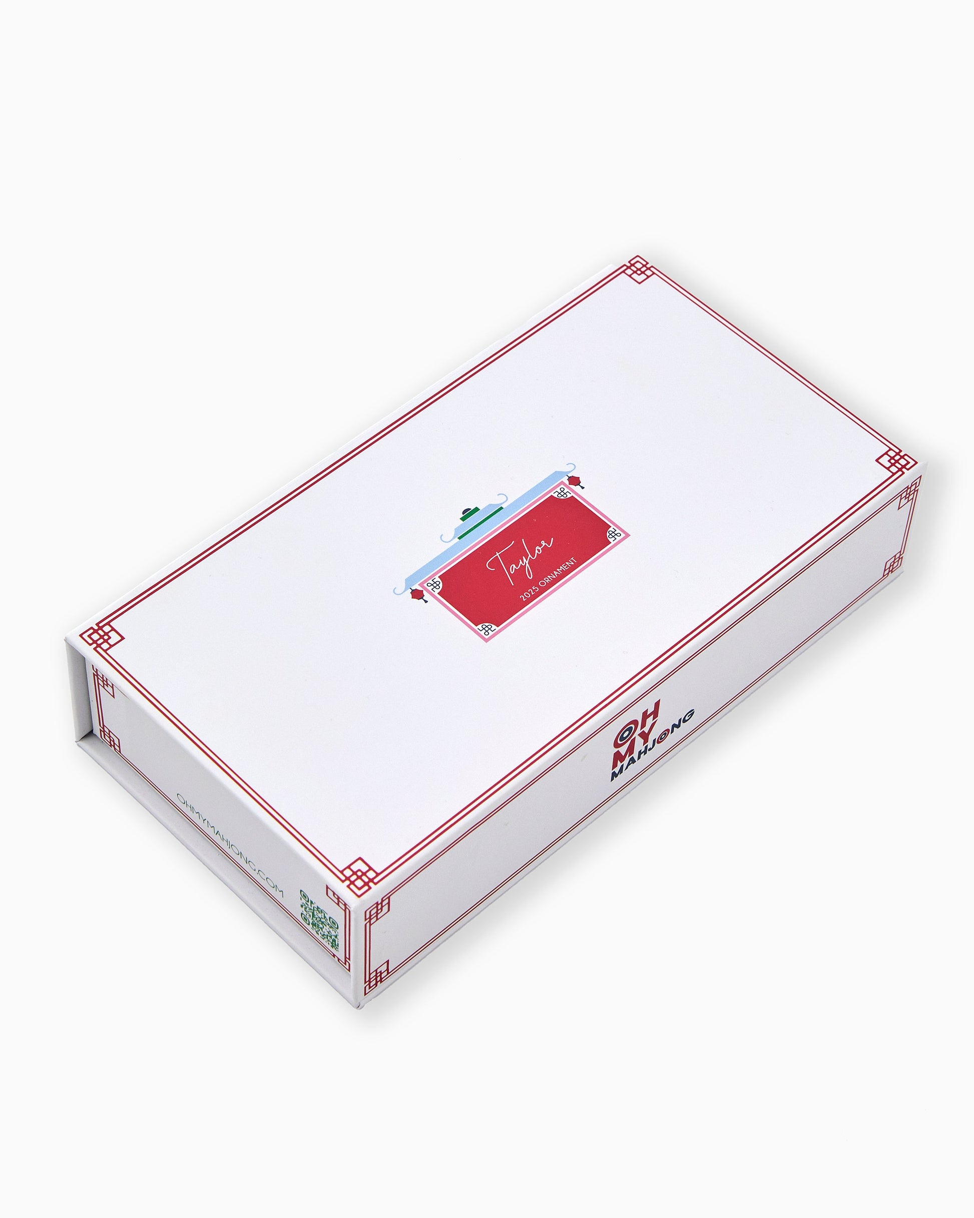 2025 Taylor Ornament - Oh My Mahjong