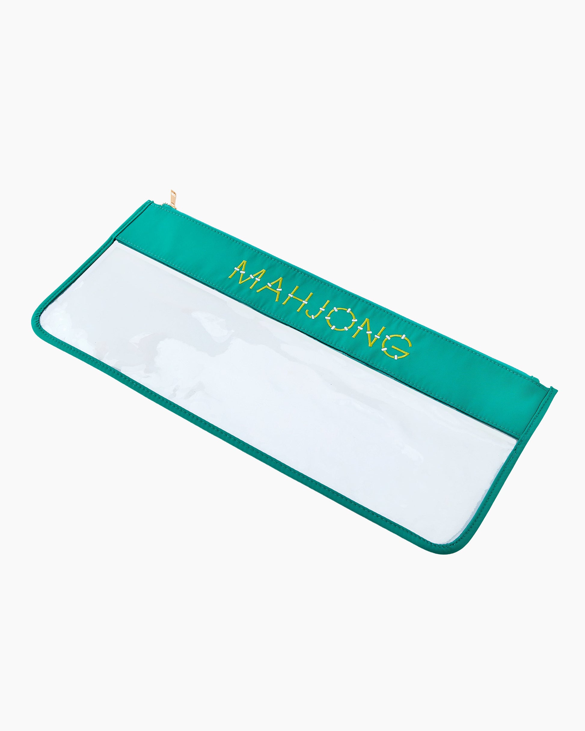 Aqua Bamboo Bag - Oh My Mahjong