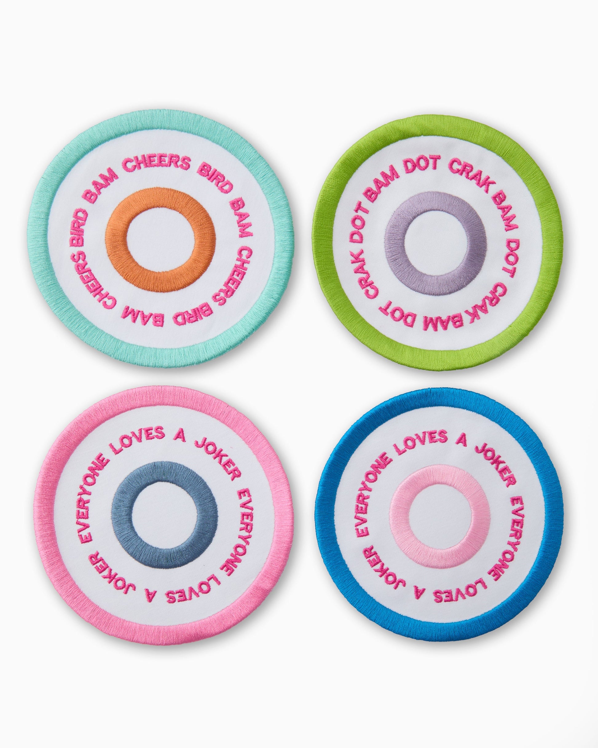 Bullseye Cocktail Napkins - Oh My Mahjong
