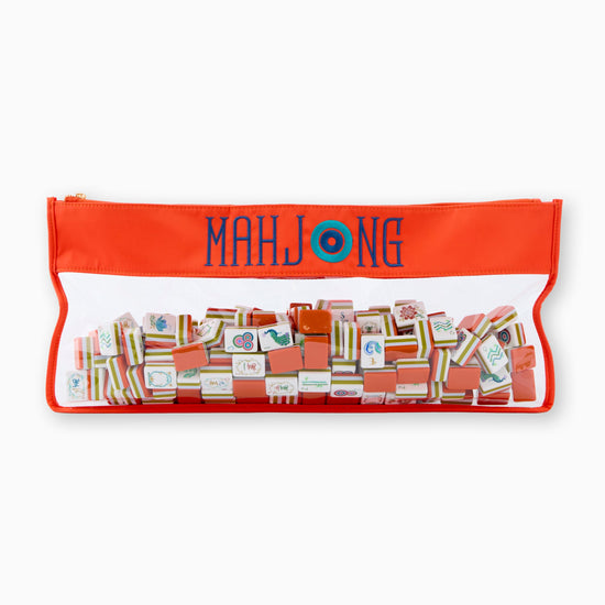 Burnt Orange Mahjong Bag - Oh My Mahjong