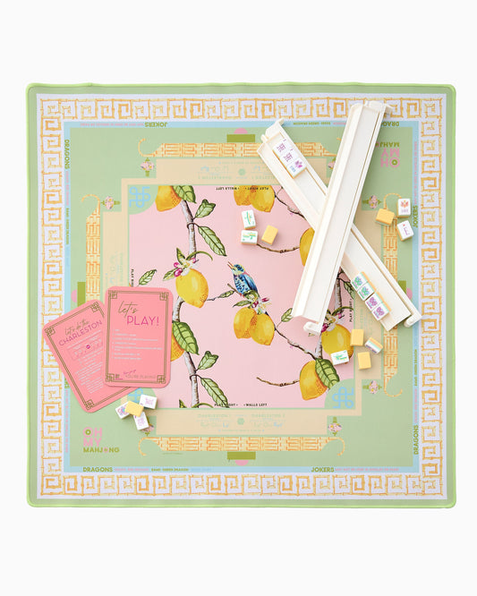 Citrus Songbird Mat - Oh My Mahjong