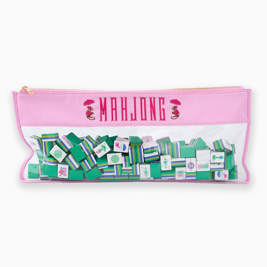 Cotton Candy Monkey Mahjong Bag - Oh My Mahjong