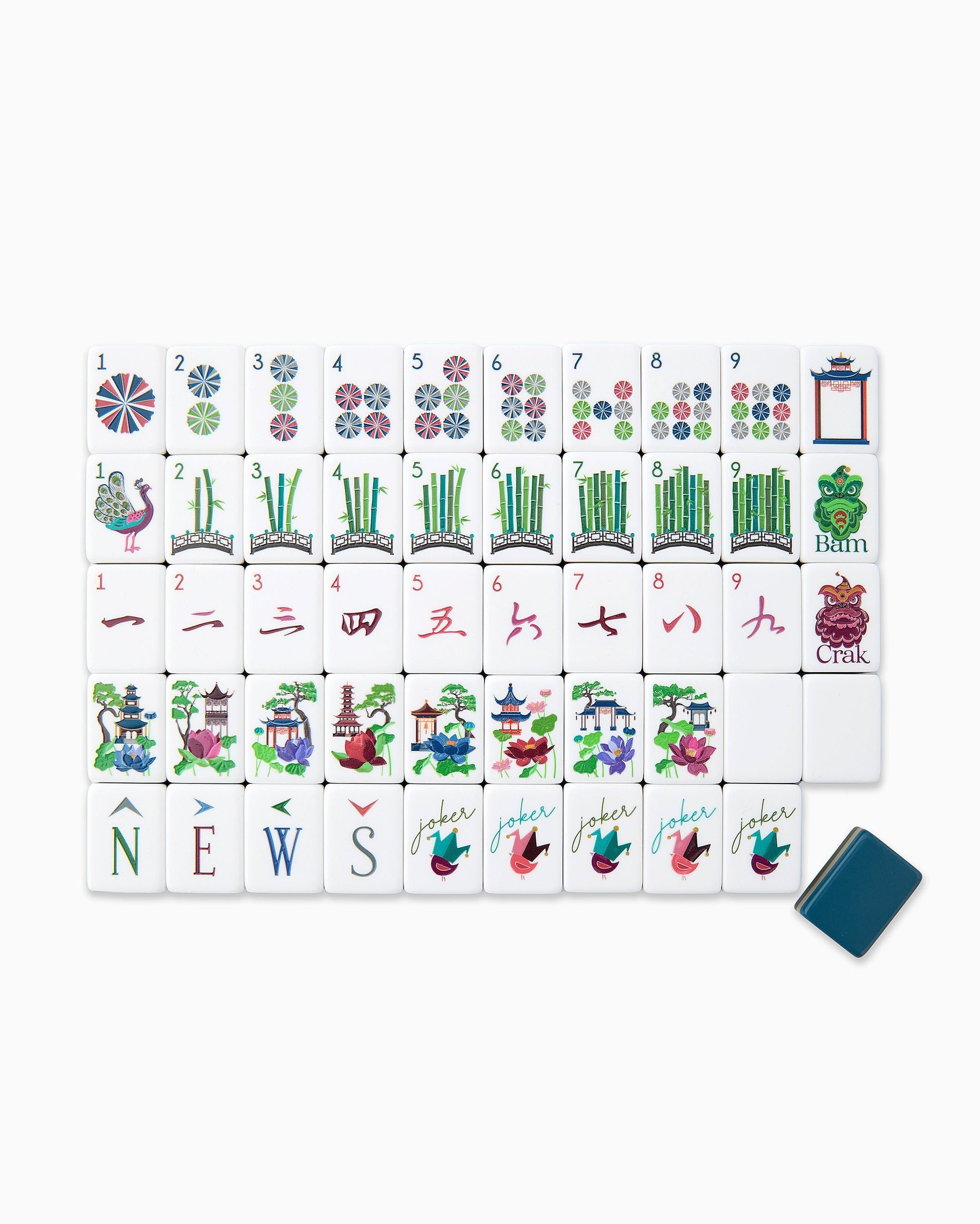 Gatsby Tile Set - Oh My Mahjong