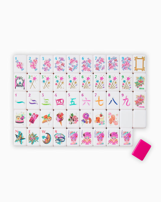 Glitterville Mahjong Tiles - Oh My Mahjong