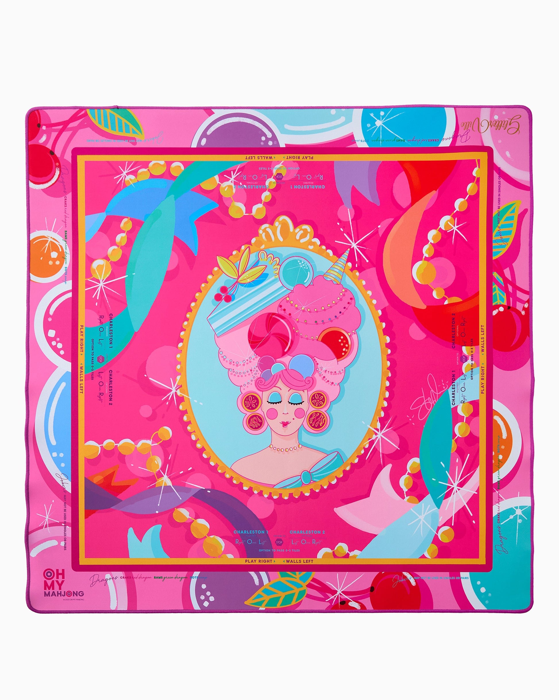 Glitterville Marie Sweet Mat - Oh My Mahjong