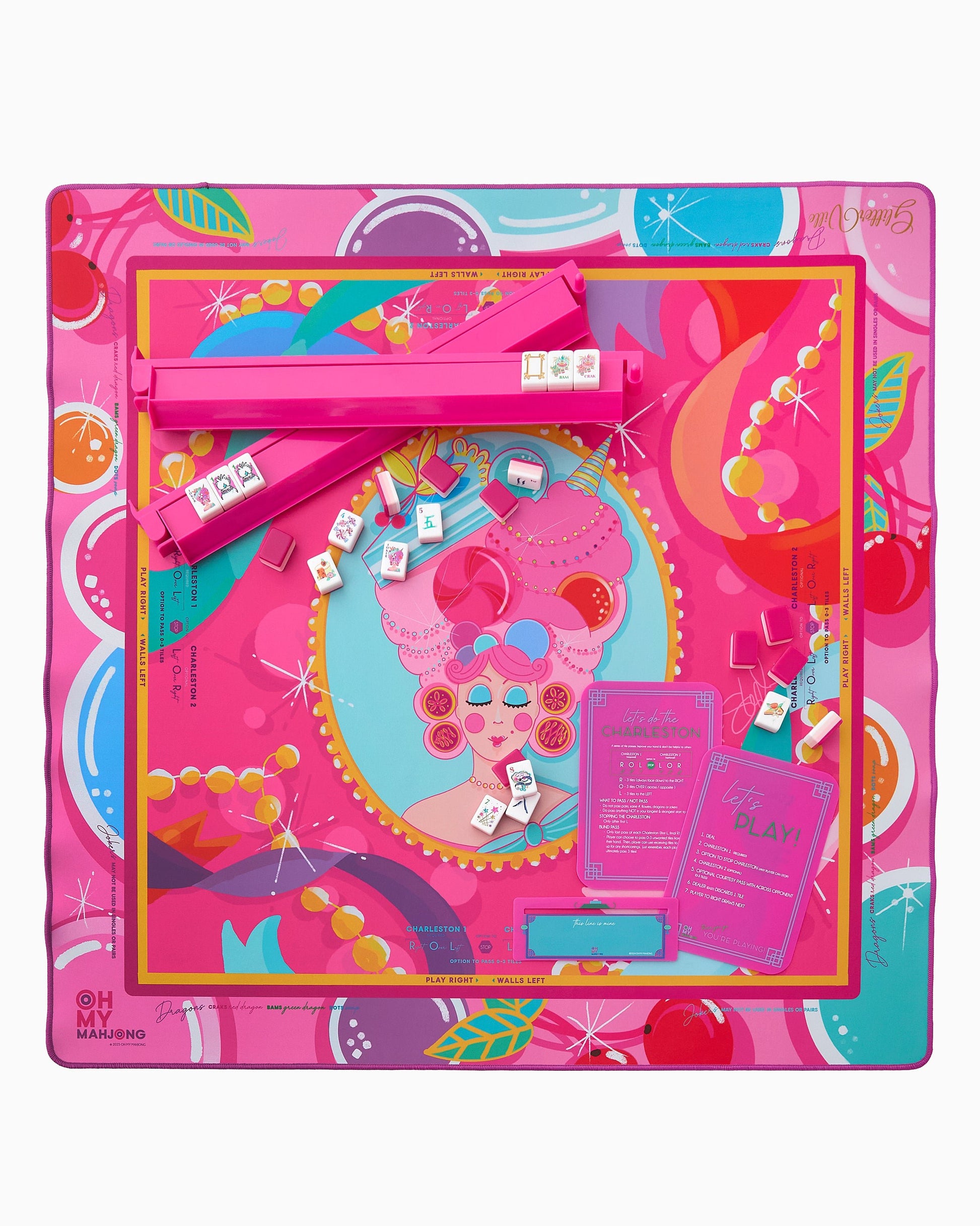 Glitterville Marie Sweet Mat - Oh My Mahjong