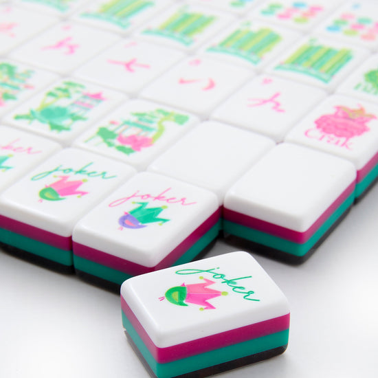 Glow Wild Tiles - Oh My Mahjong