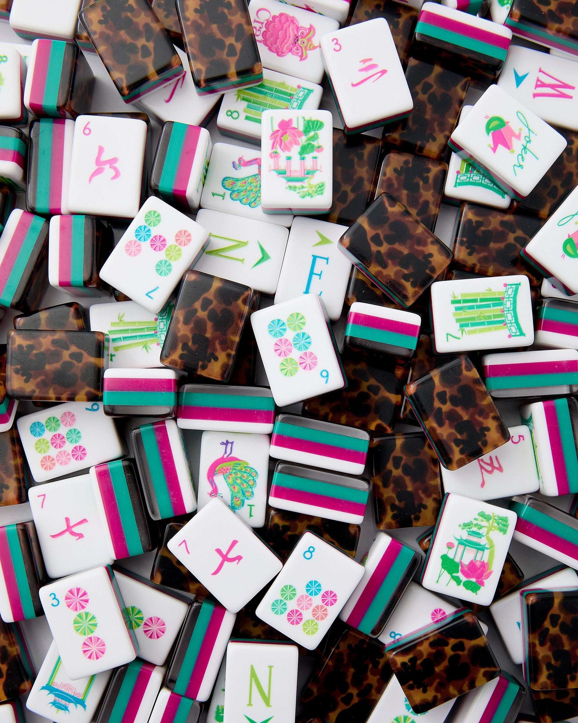 Glow Wild Tiles - Oh My Mahjong