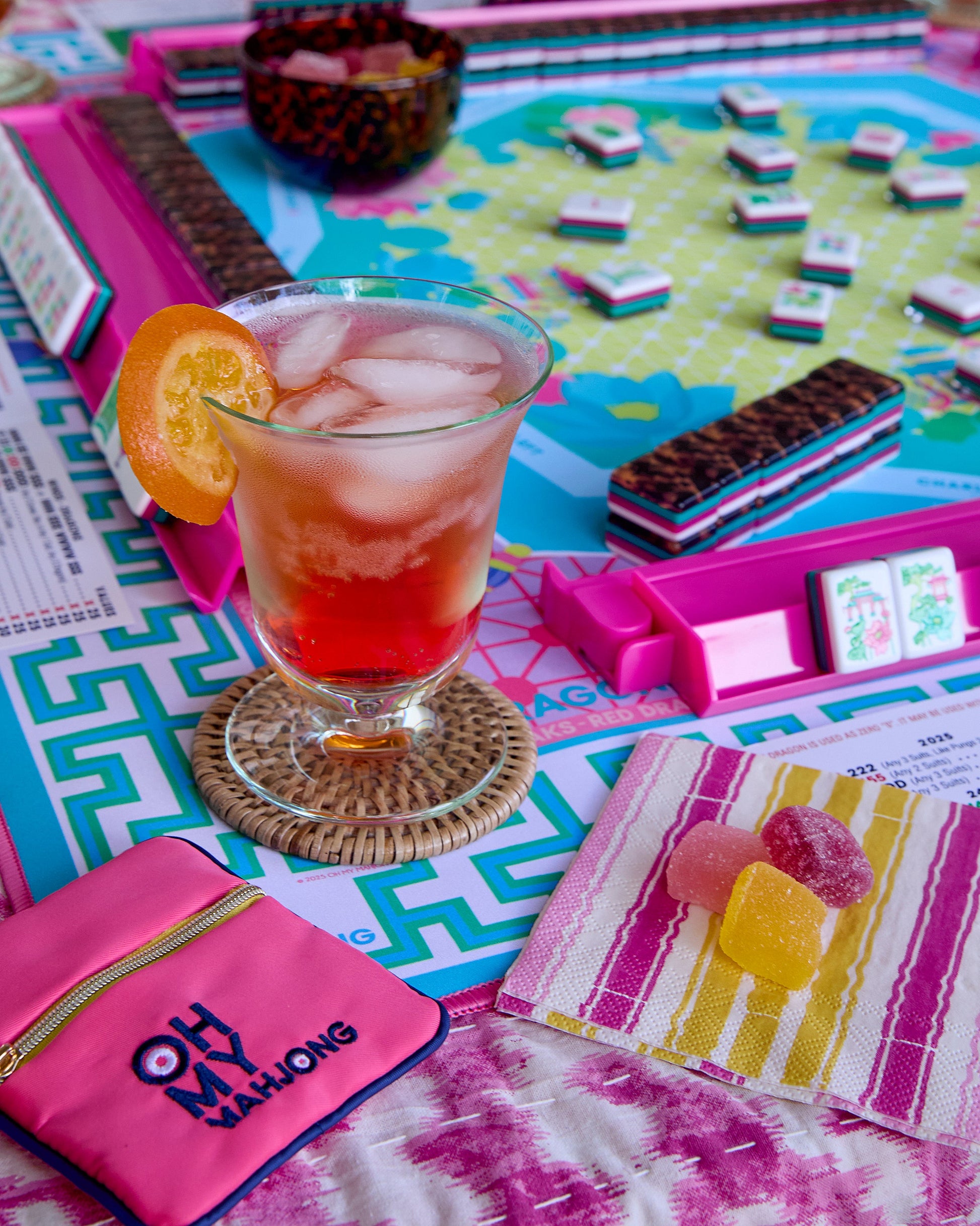 Glow Wild Tiles - Oh My Mahjong