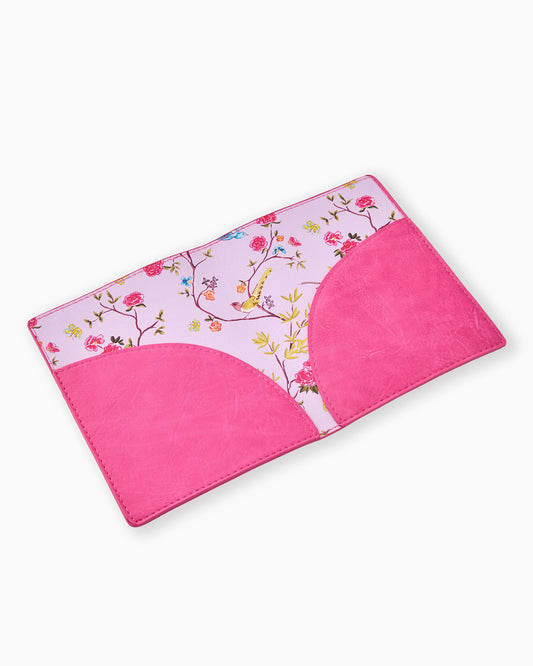 Hot Pink Mahjong Card Folio - Oh My Mahjong
