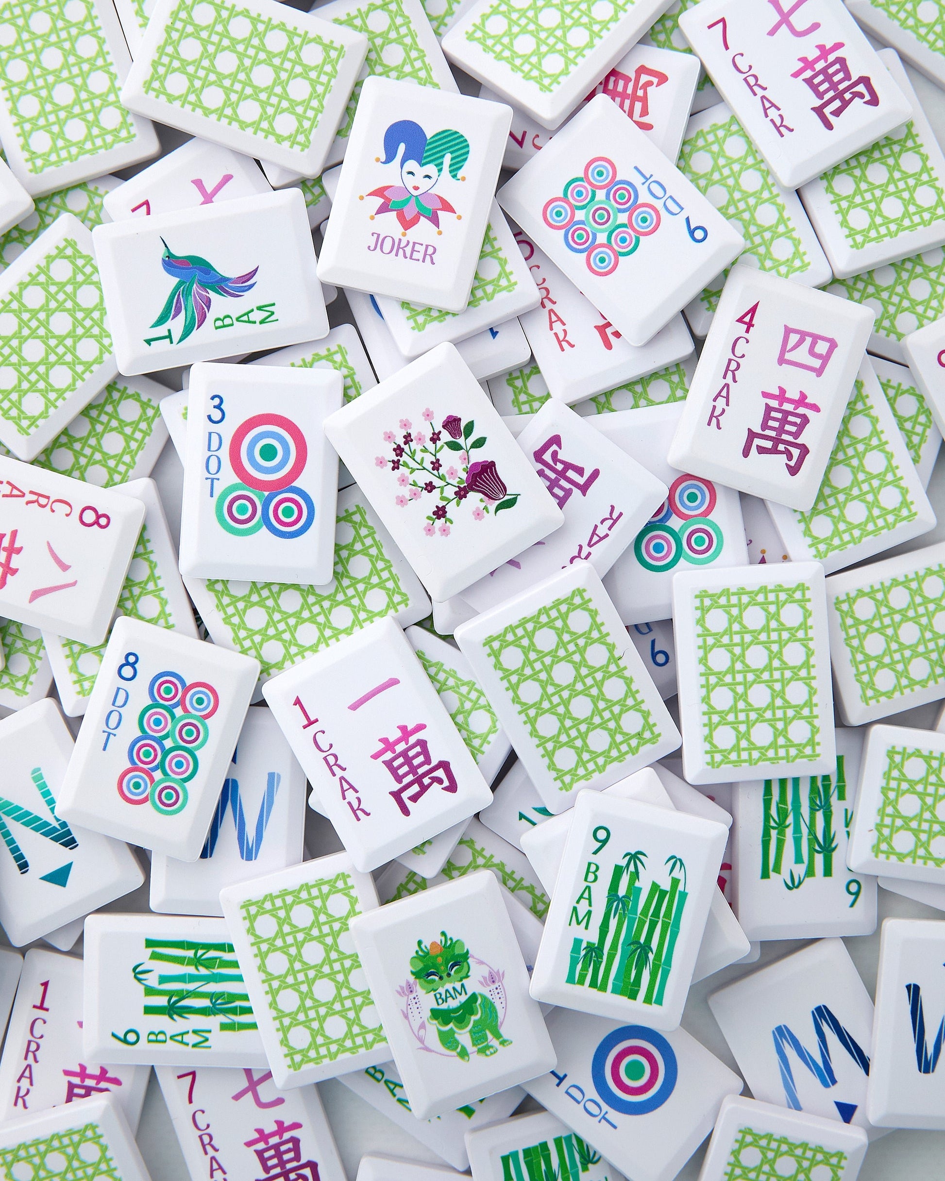 Jardin Debutant Tile Set - Oh My Mahjong