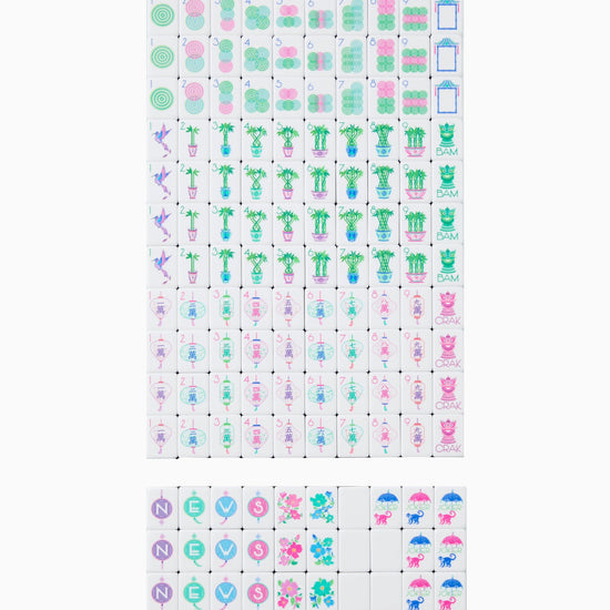 Jasmine Tile Set - Oh My Mahjong