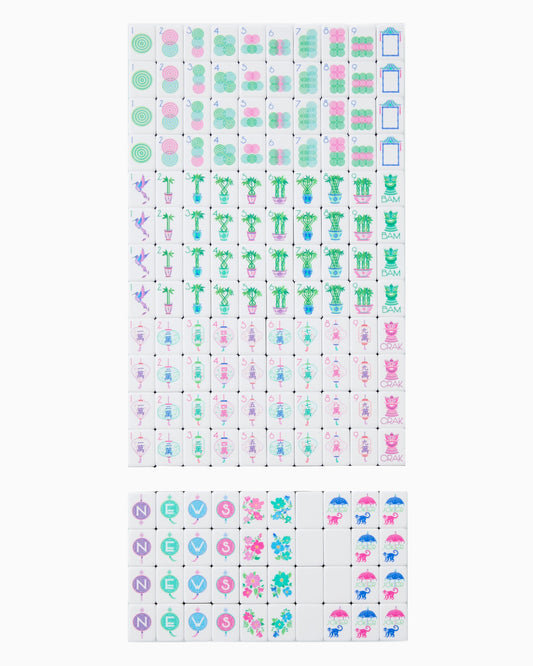 Jasmine Tile Set - Oh My Mahjong