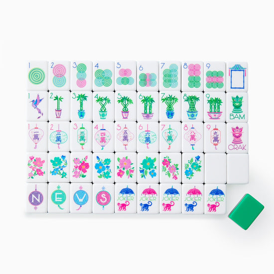 Jasmine Tile Set - Oh My Mahjong