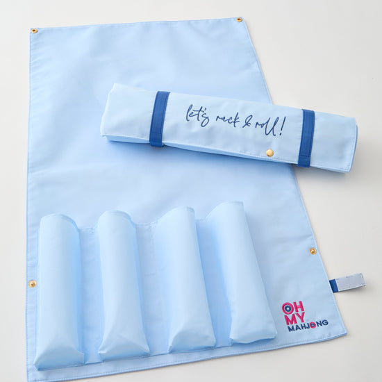 Light Blue Let's Rack & Roll - Oh My Mahjong