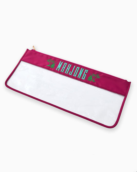 Magenta Pagoda Mahjong Bag - Oh My Mahjong