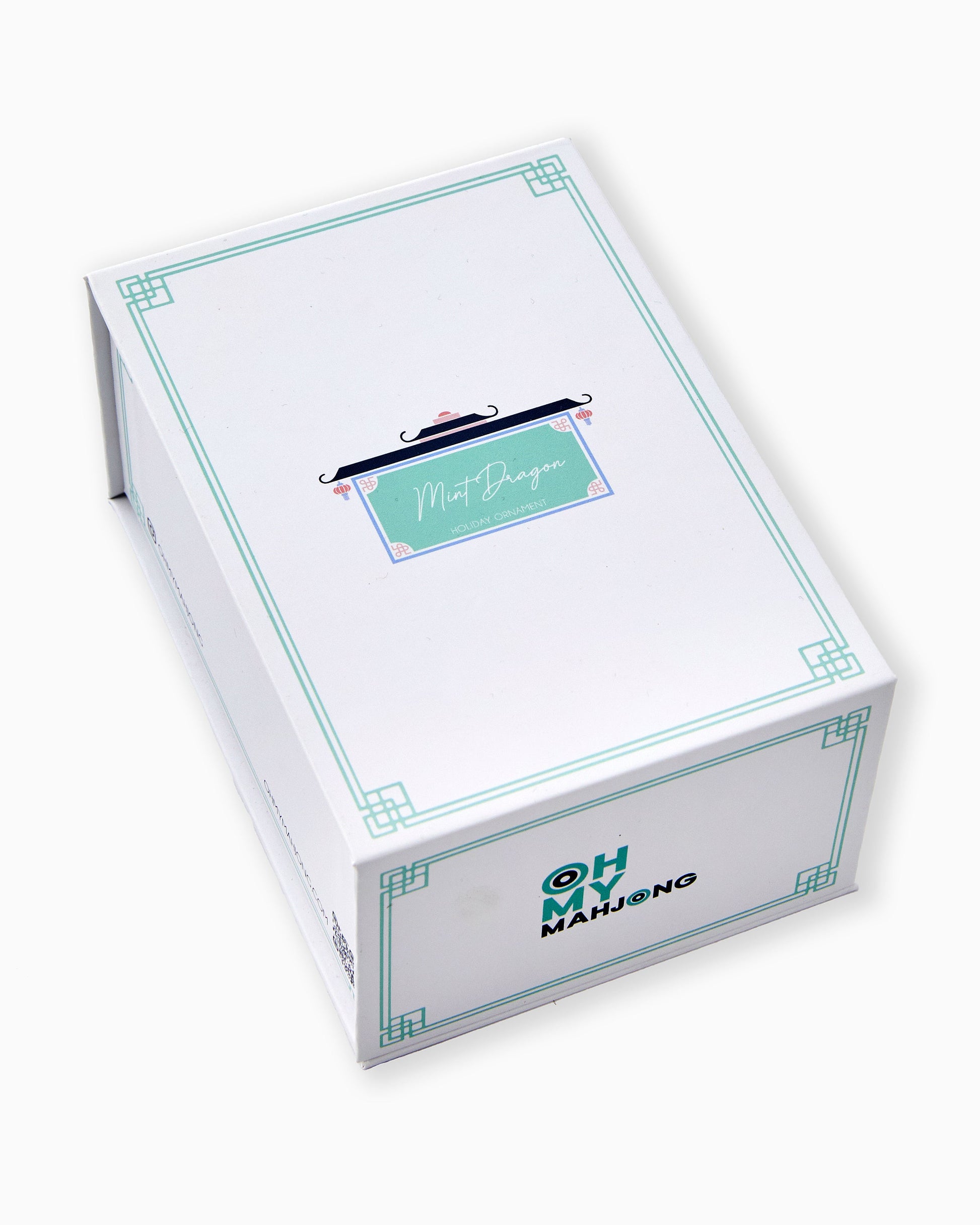 Mint Dragon Ornament - Oh My Mahjong