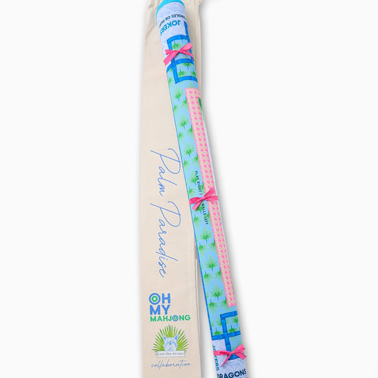 Palm Paradise Mahjong Mat - Oh My Mahjong