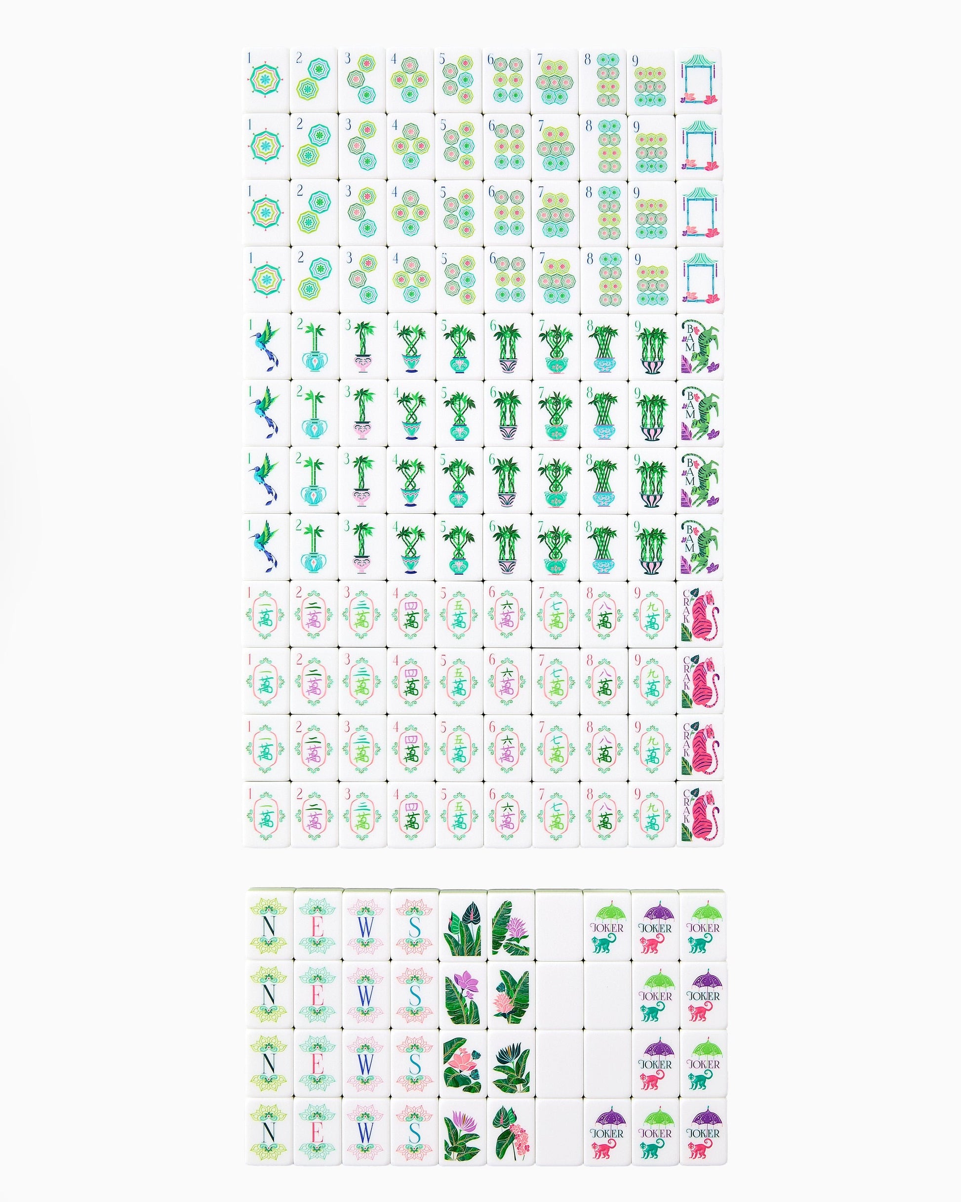 Palm Royale Mahjong Tile Set - Oh My Mahjong