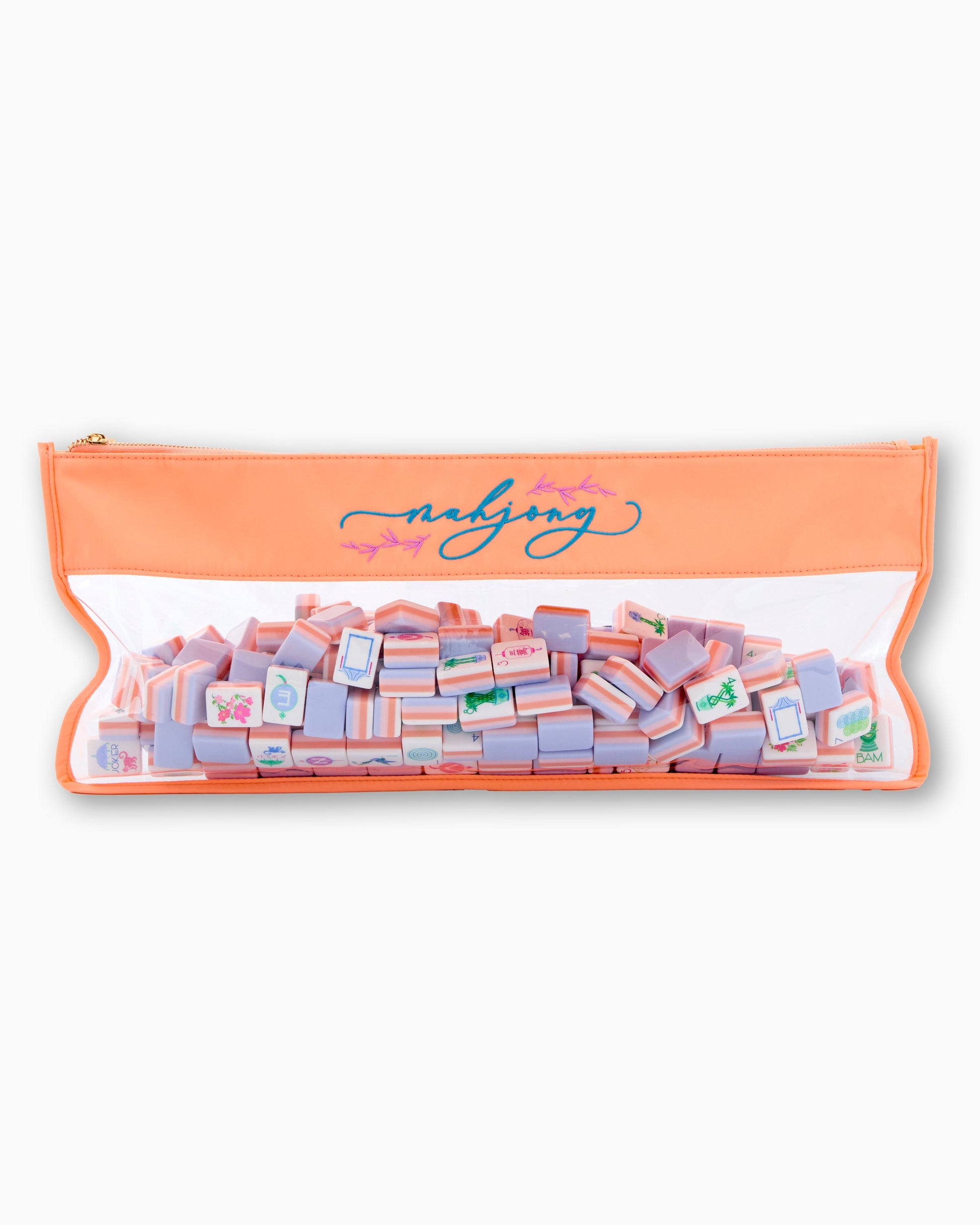 Peach Script Mahjong Bag - Oh My Mahjong
