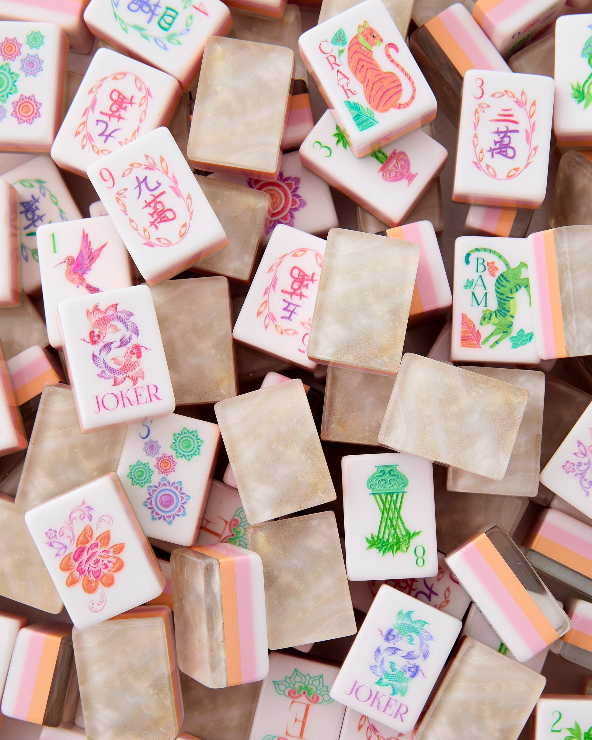 Pearlescent Tile Set - Oh My Mahjong