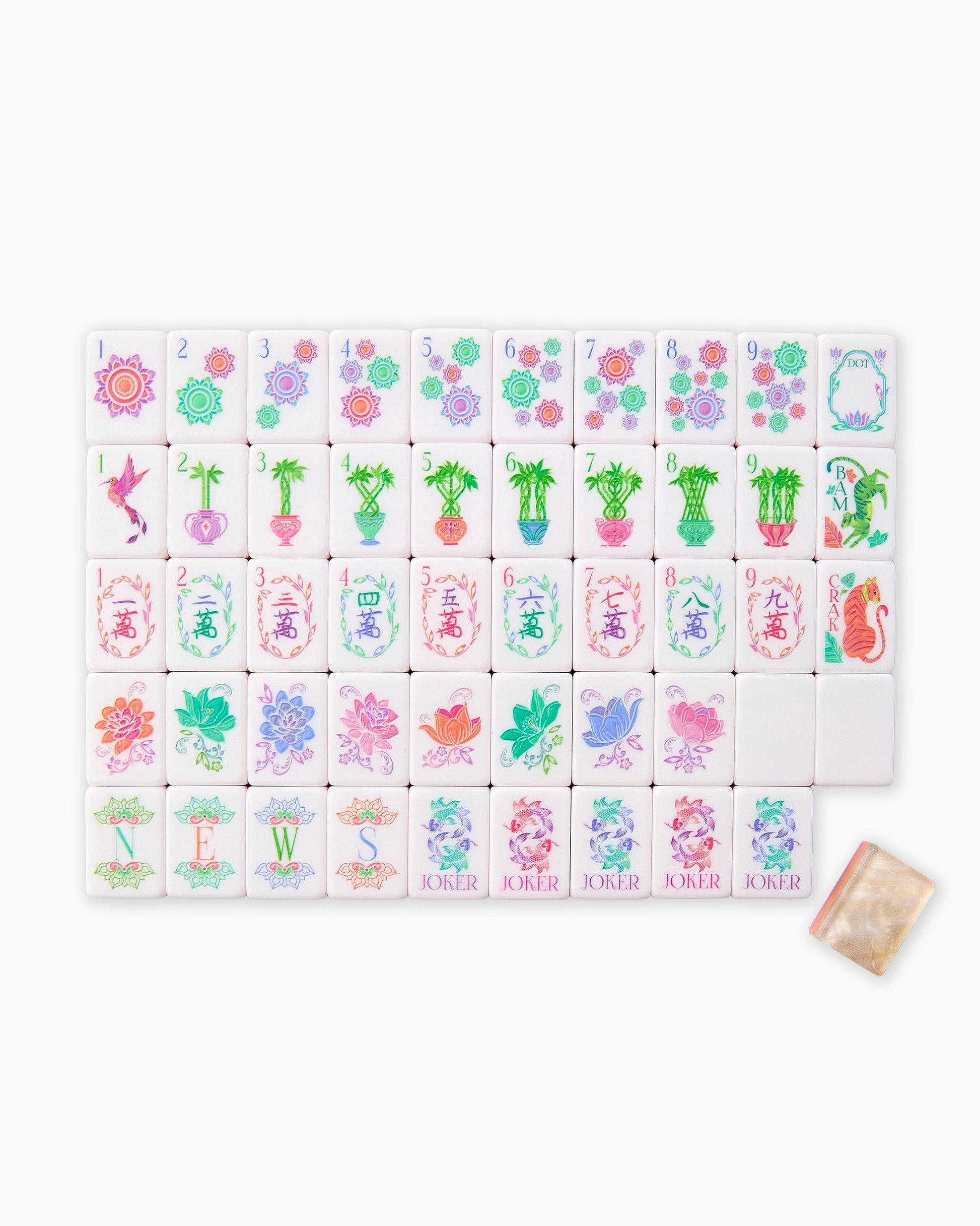 Pearlescent Tile Set - Oh My Mahjong