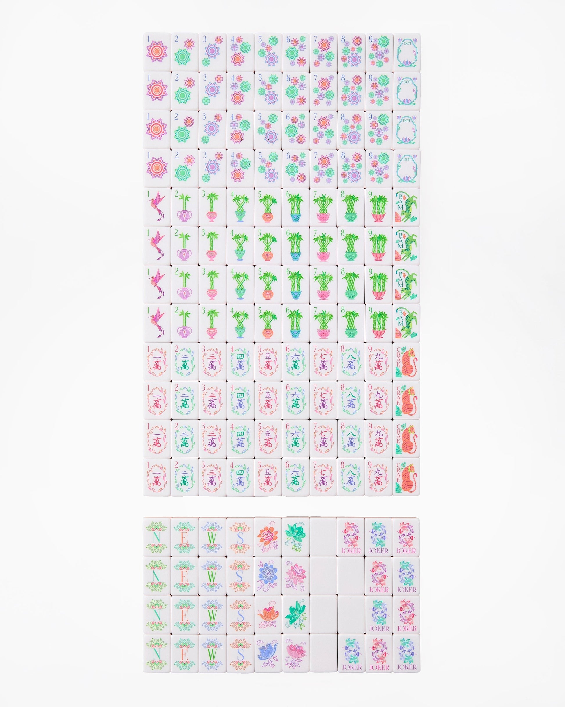 Pearlescent Tile Set - Oh My Mahjong