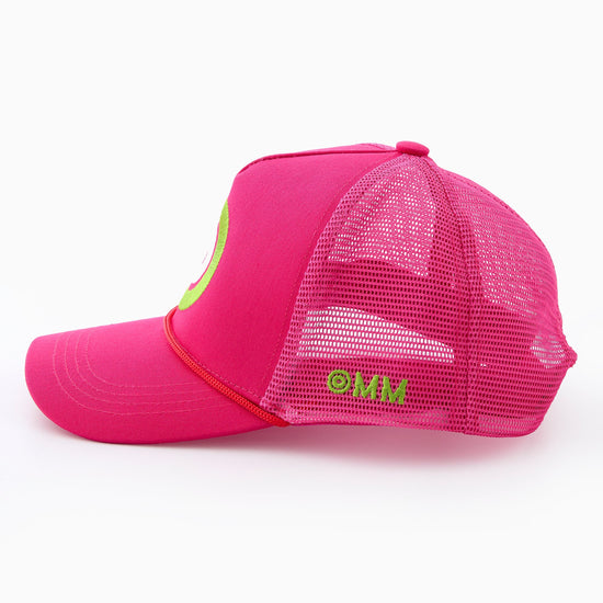 Pink Dot Hat - Oh My Mahjong