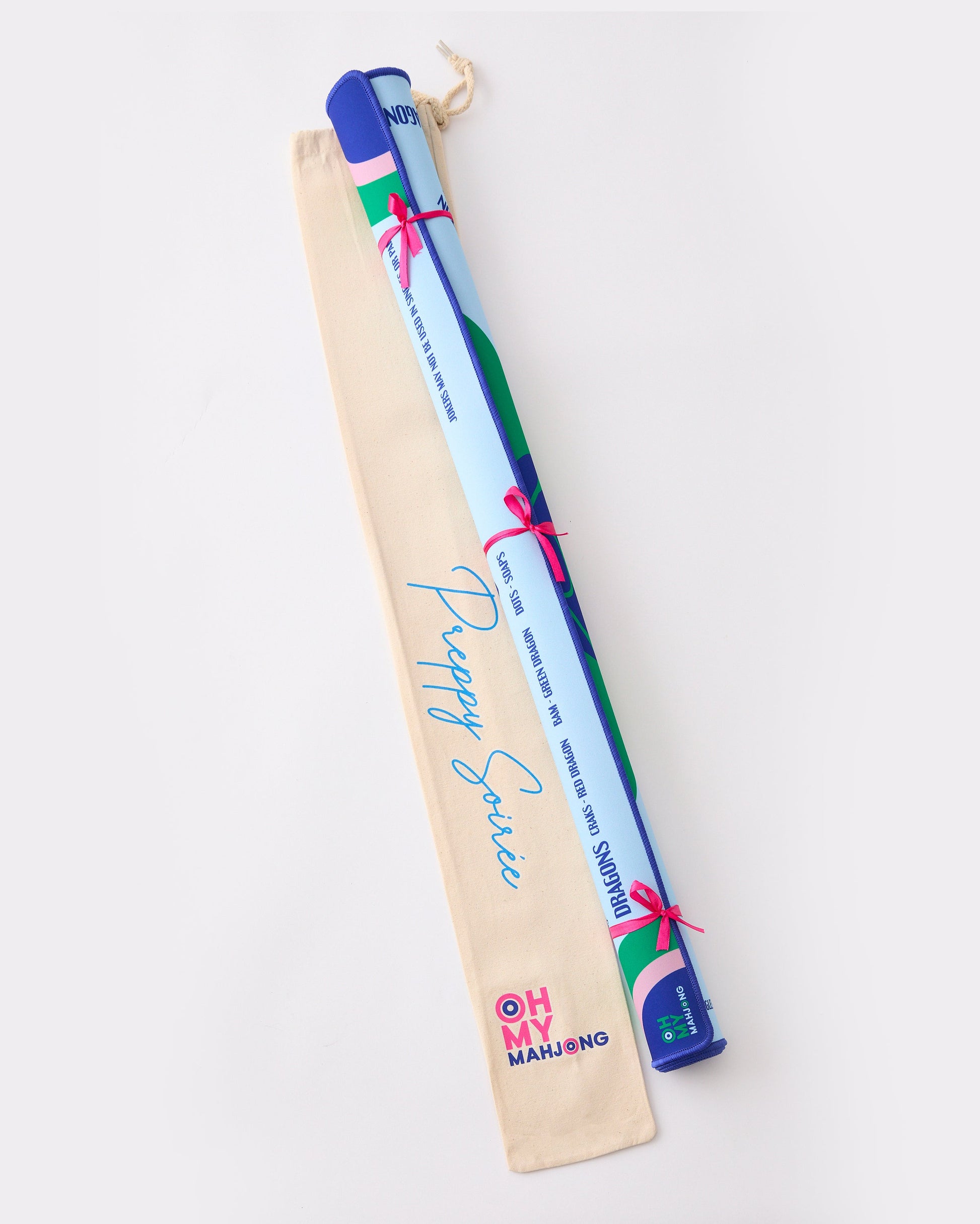 Preppy Soiree Mat - Oh My Mahjong
