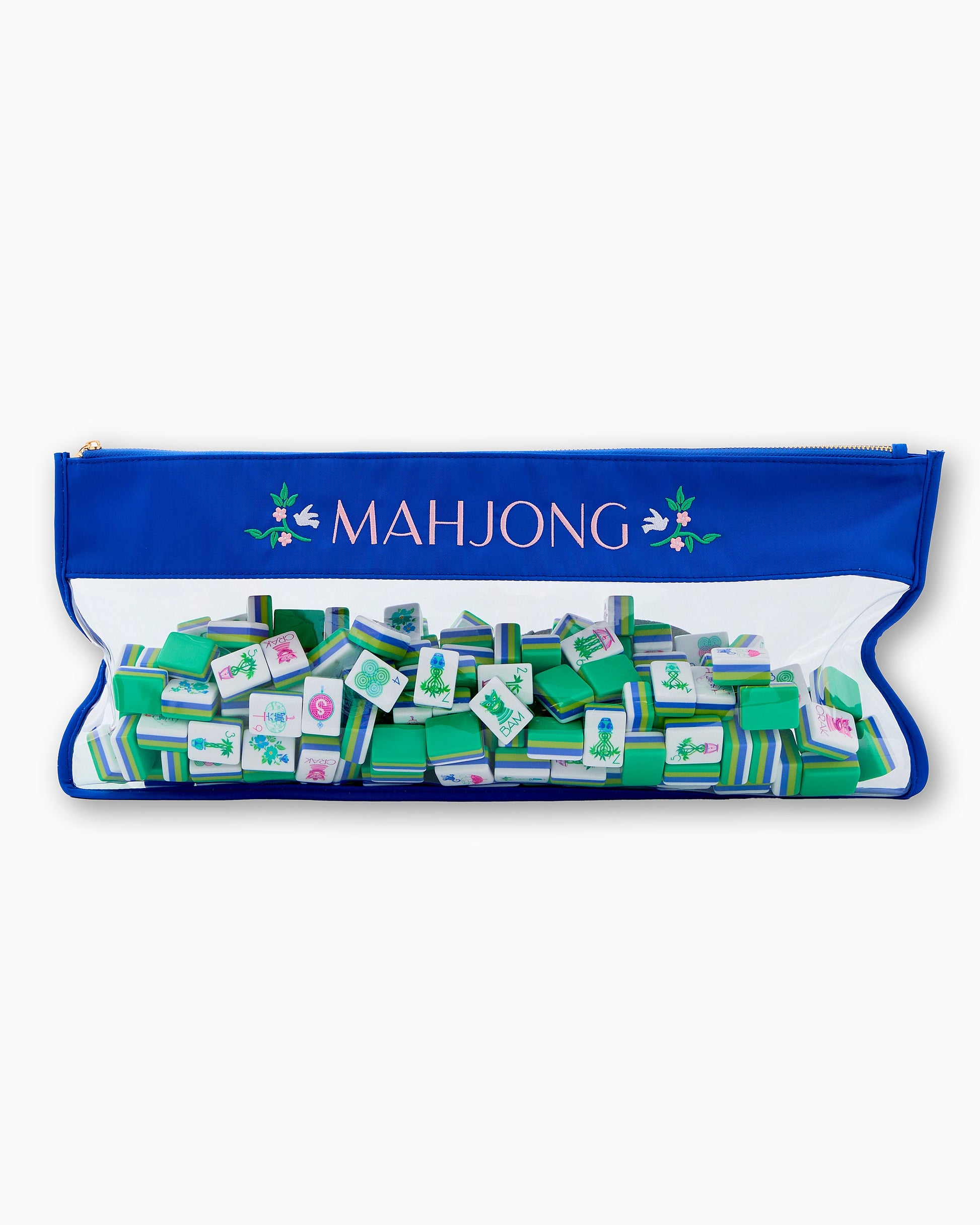 Royal Blue Mahjong Bag - Oh My Mahjong