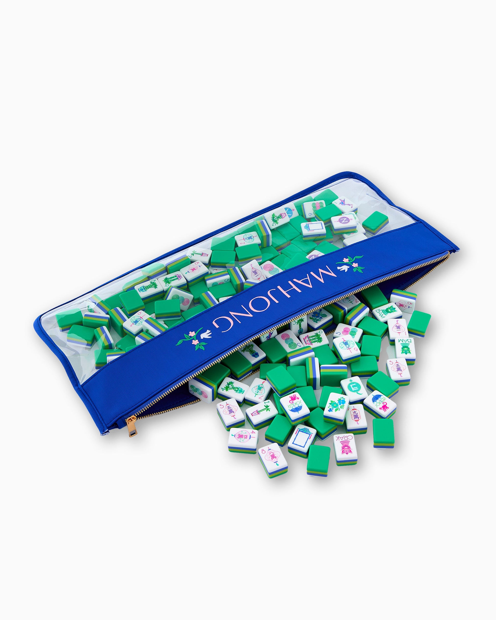 Royal Blue Mahjong Bag - Oh My Mahjong