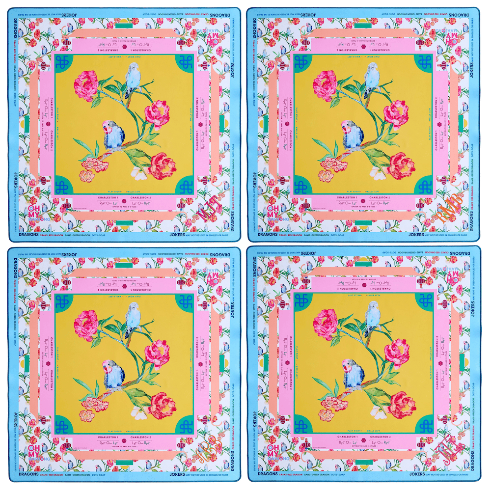 Spring Fling x Brooke Wright Mat - Oh My Mahjong