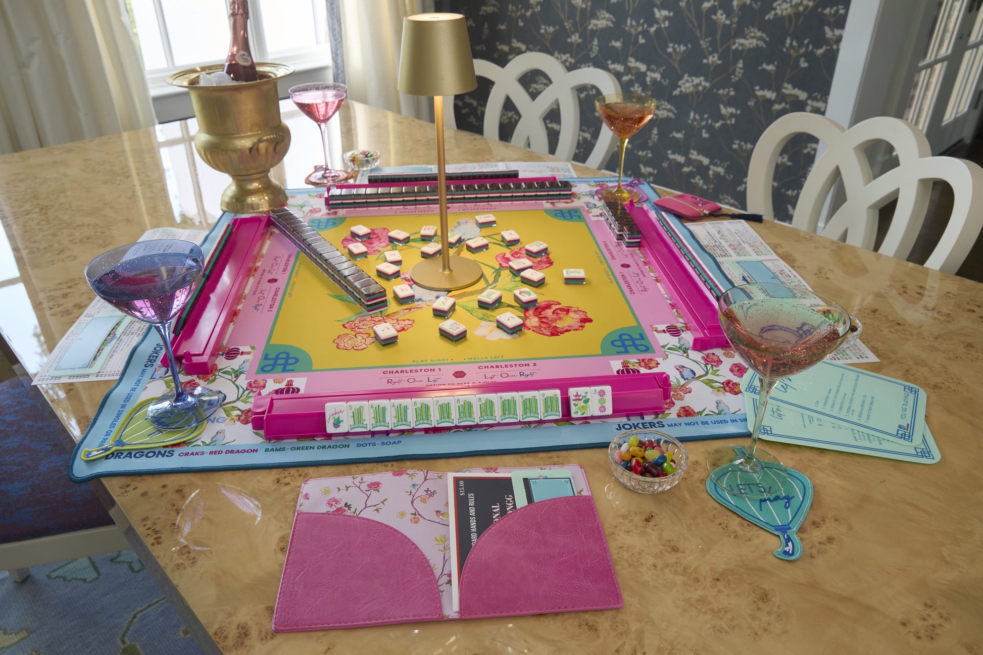Spring Fling x Brooke Wright Mat - Oh My Mahjong