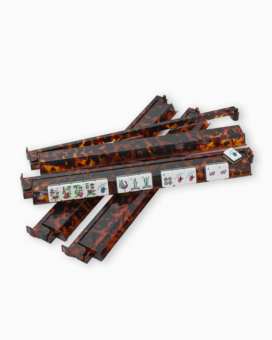 Tortoise Shell Rack & Pusher - Oh My Mahjong