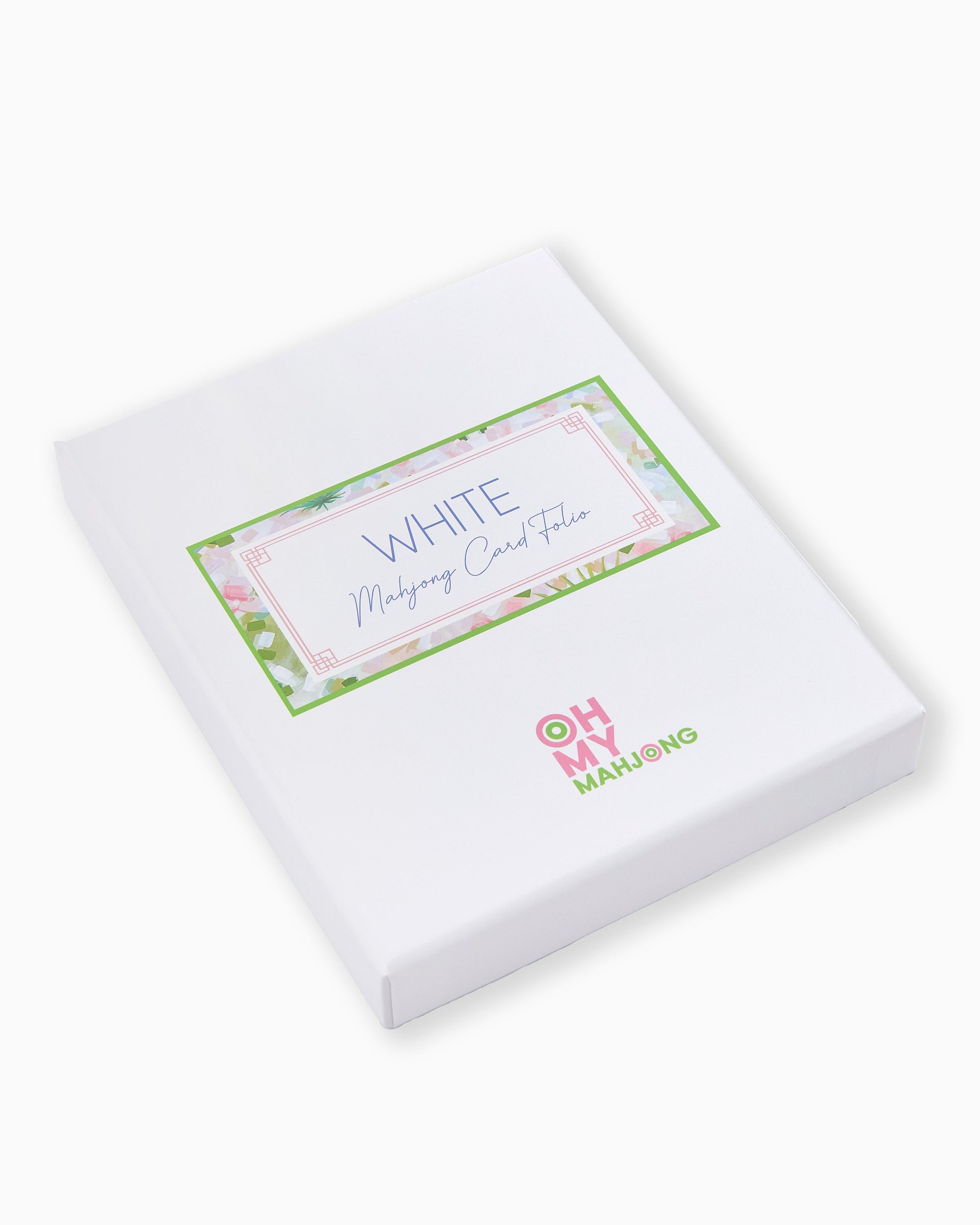 White Mahjong Card Folio - Oh My Mahjong