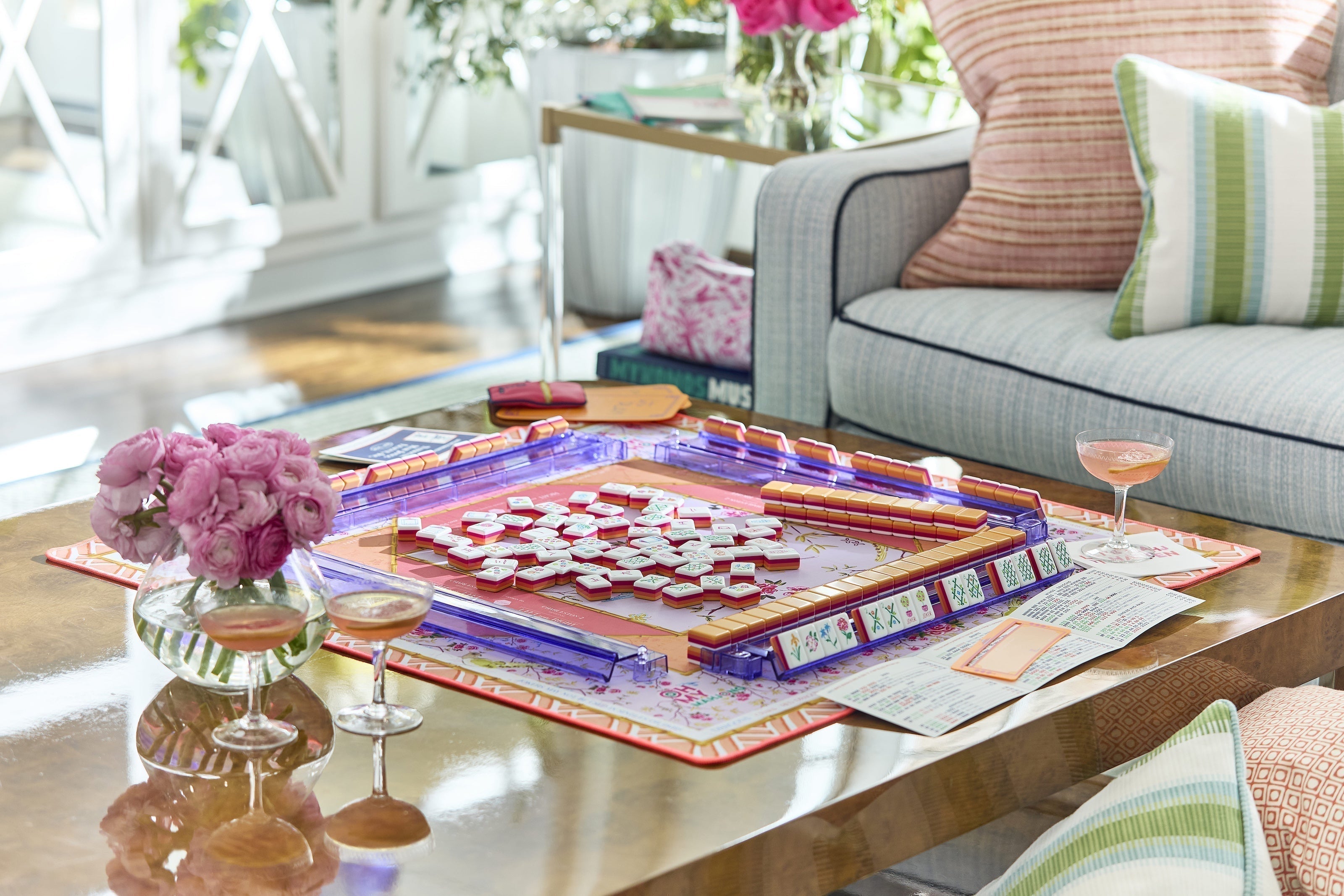 Spring Mahjong Set 7 Ways to Refresh Your Mahjong Table for Spring – Oh My Mahjong