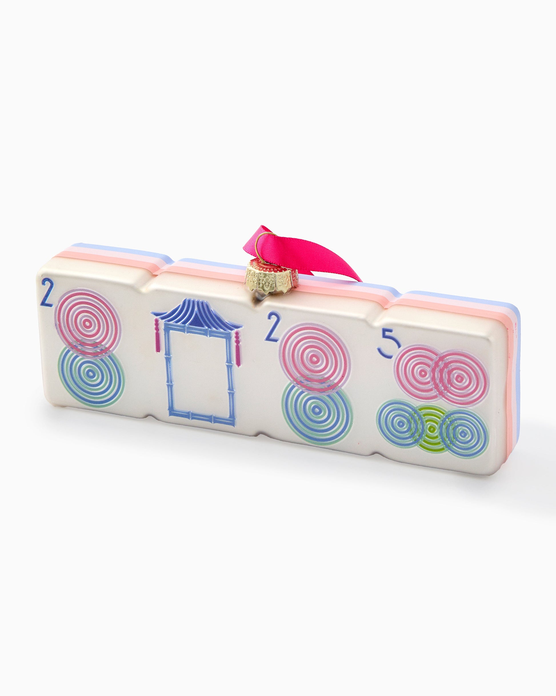 2025 Luminaire Ornament - Oh My Mahjong