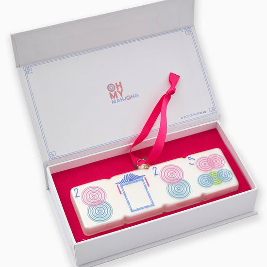 2025 Luminaire Ornament - Oh My Mahjong