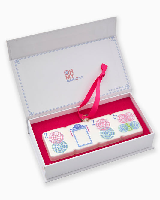 2025 Luminaire Ornament - Oh My Mahjong