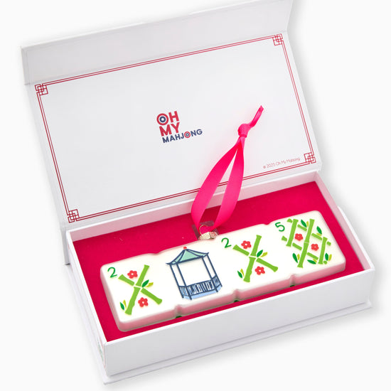 2025 Taylor Ornament - Oh My Mahjong