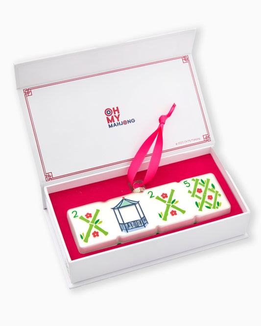 2025 Taylor Ornament - Oh My Mahjong