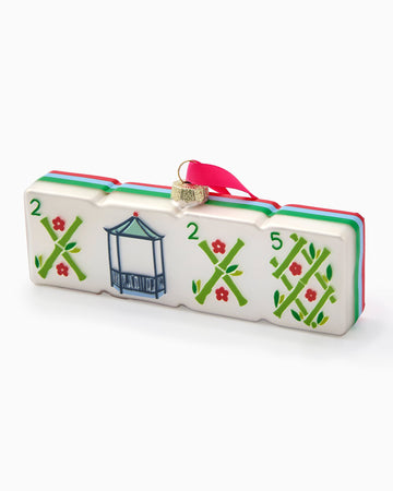 2025 Taylor Ornament - Oh My Mahjong