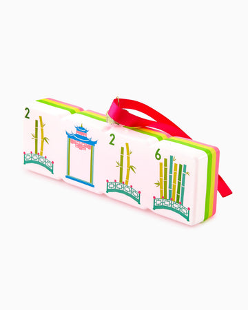 2026 Bamboo Bridge Ornament - Oh My Mahjong