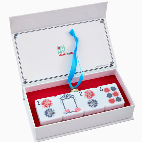 2026 Longevity Ornament - Oh My Mahjong