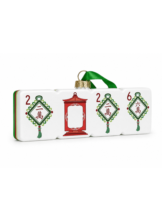 2026 Lucky Knots Ornament - Oh My Mahjong