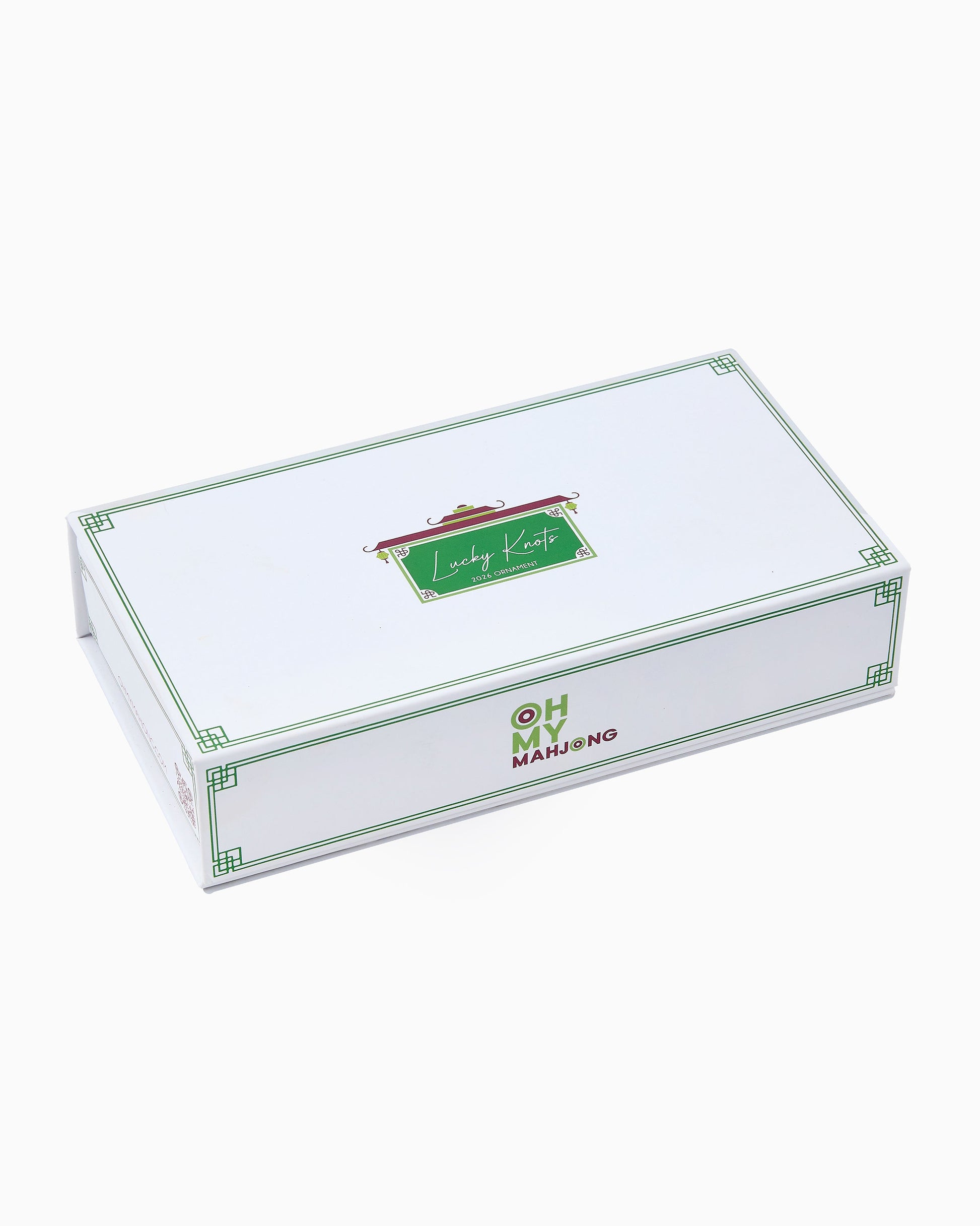 2026 Lucky Knots Ornament - Oh My Mahjong