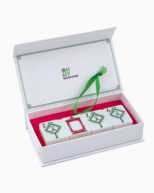 2026 Lucky Knots Ornament - Oh My Mahjong