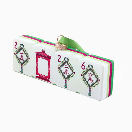 2026 Lucky Knots Ornament - Oh My Mahjong