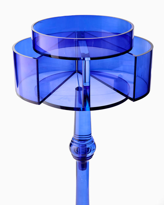Blue Acrylic Table – Oh My Mahjong