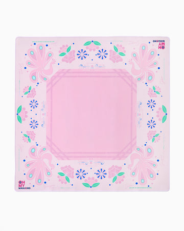 Birdie Pink Mahjong Mat